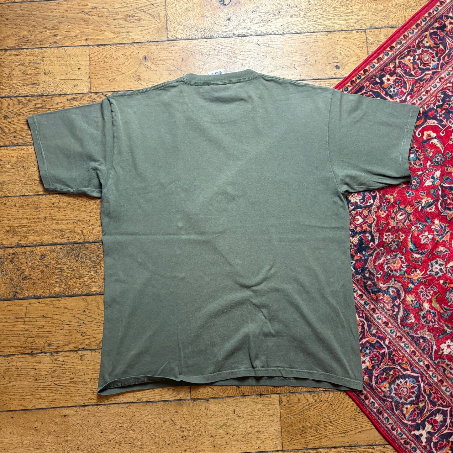 Vintage Green Surfwear Graphic T-Shirt - XL