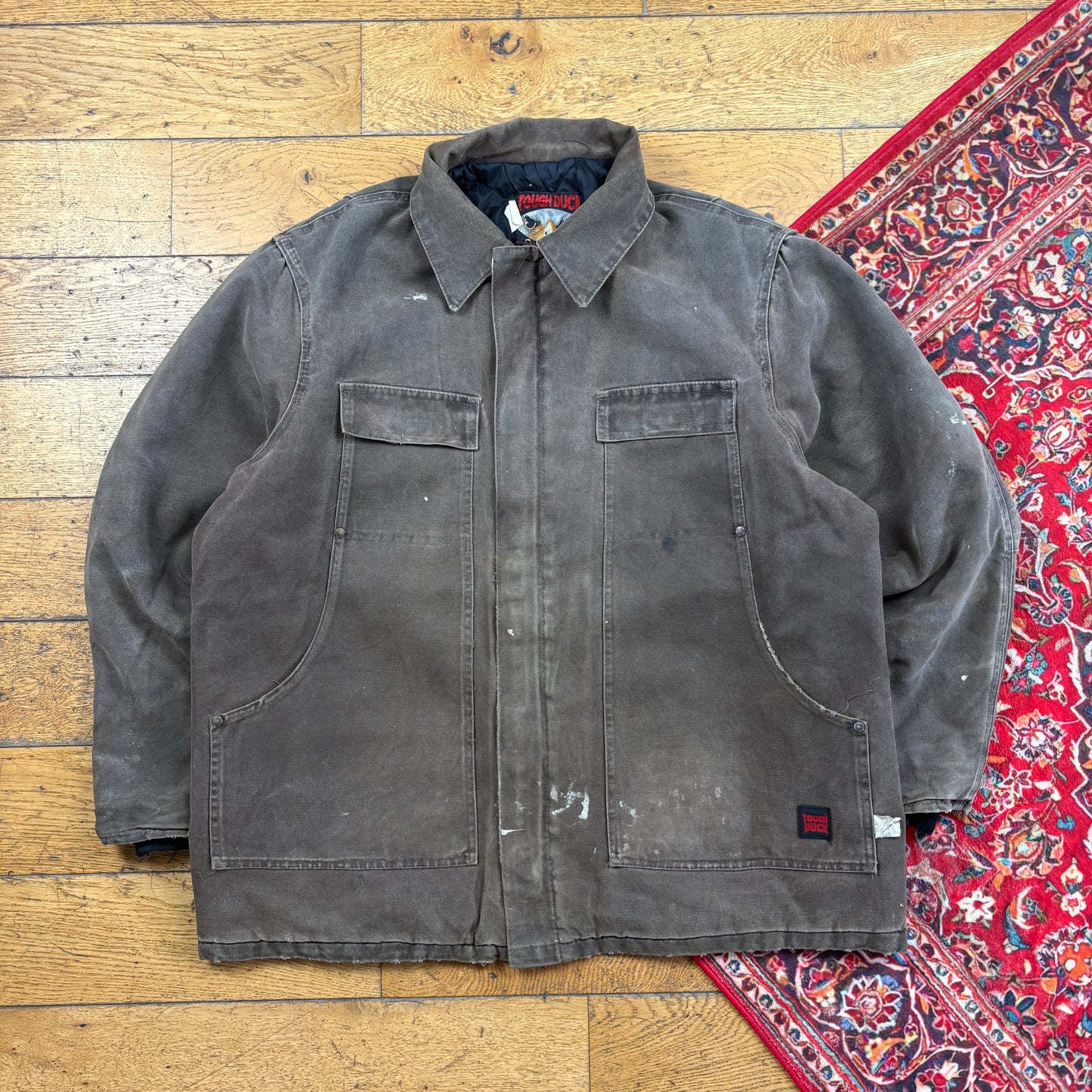 Vintage Workwear Chore Brown Heavyweight Detroit Jacket - XL