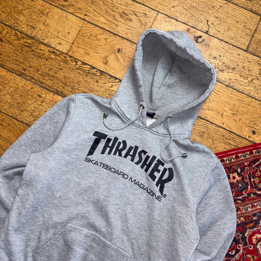 Vintage Thrasher Grey Skate Sweatshirt - M