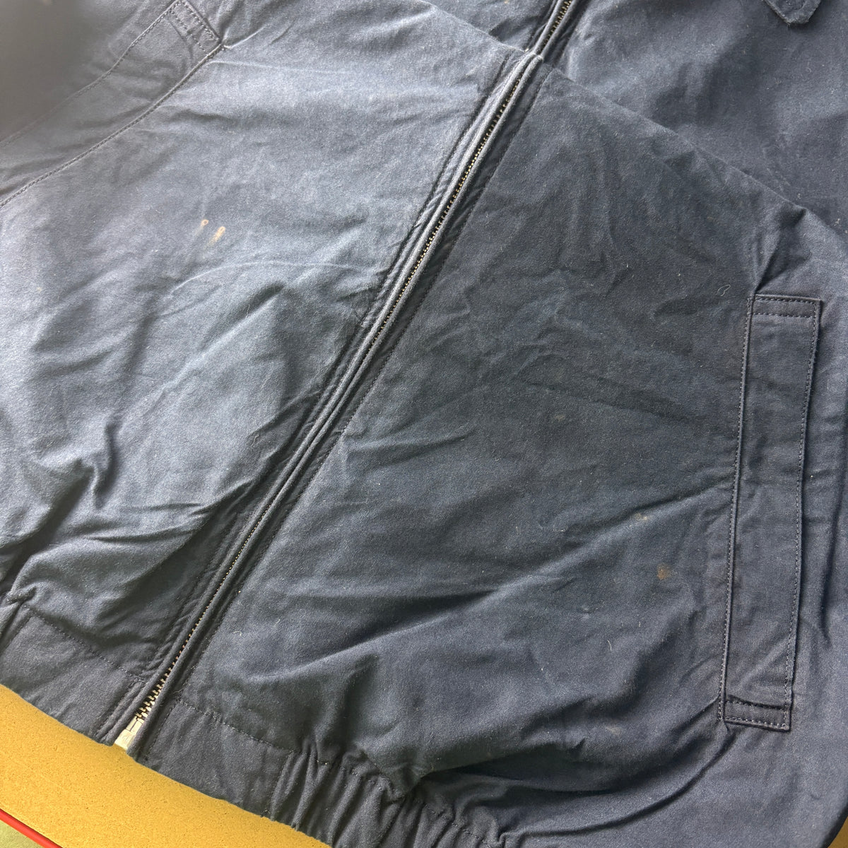 Ralph Lauren Navy Harrington Jacket - M