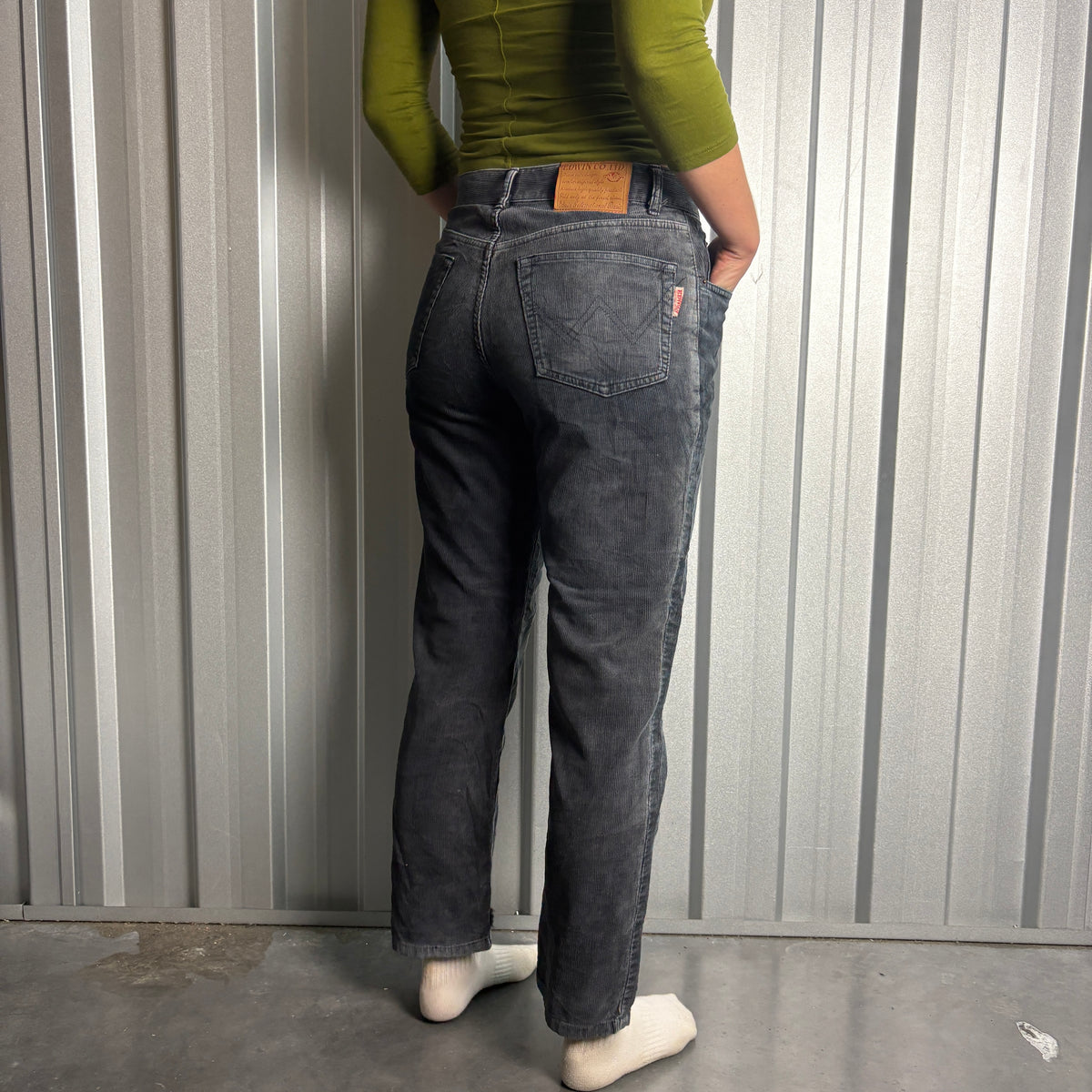 Edwin Navy Blue Japanese Corduroy Trousers - 30S