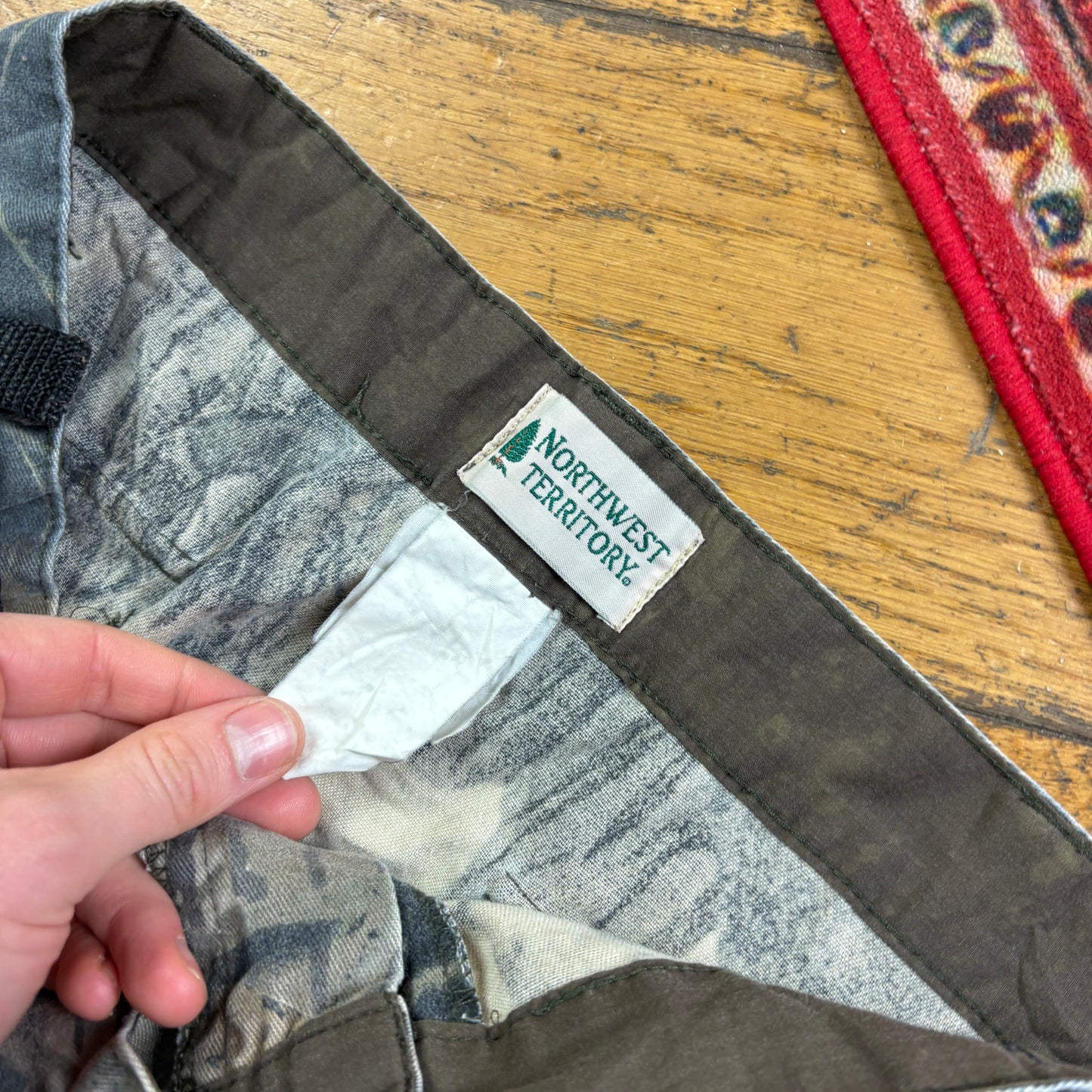 Vintage Real Tree Camo Green Hunting Workwear Trousers - 36