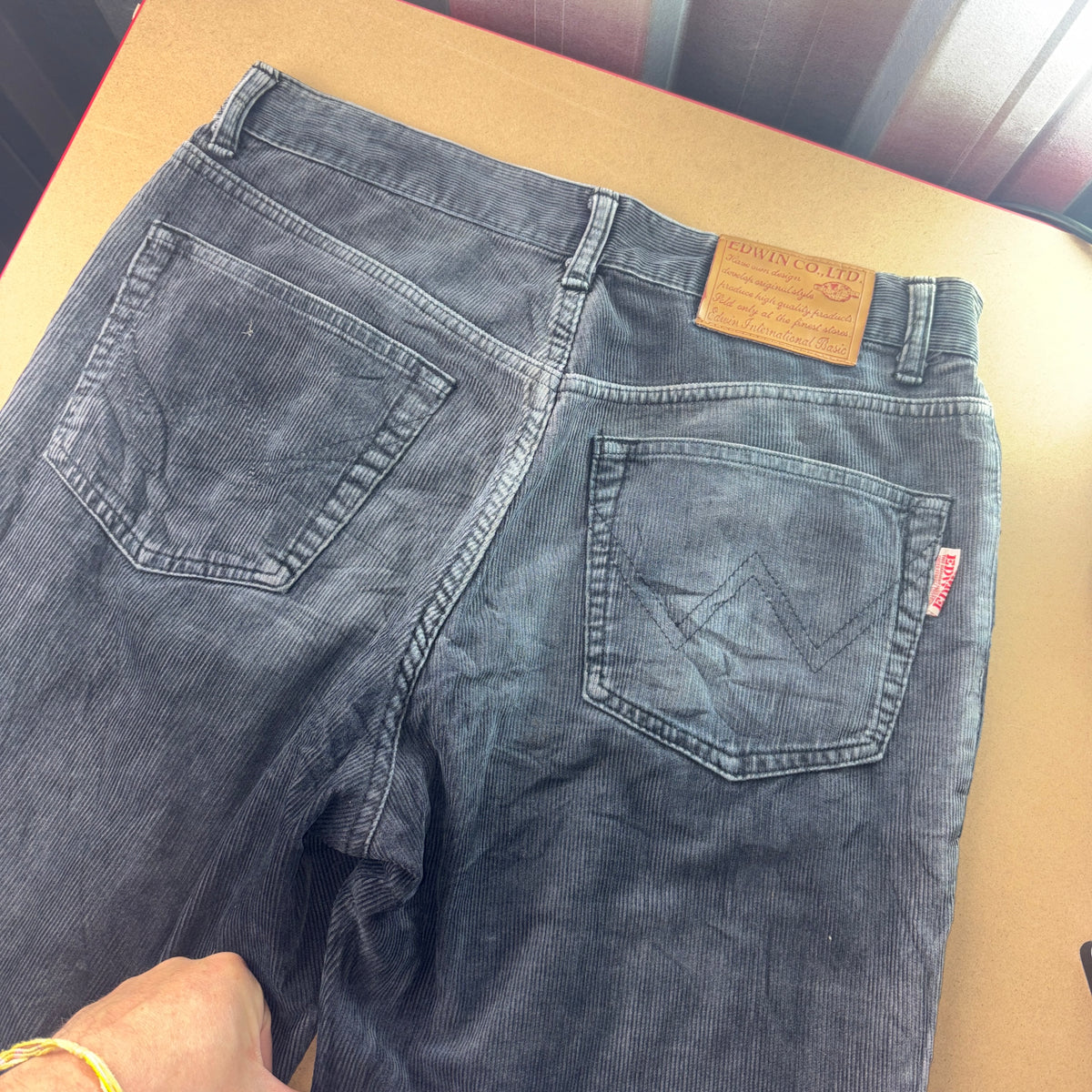 Edwin Navy Blue Japanese Corduroy Trousers - 30S