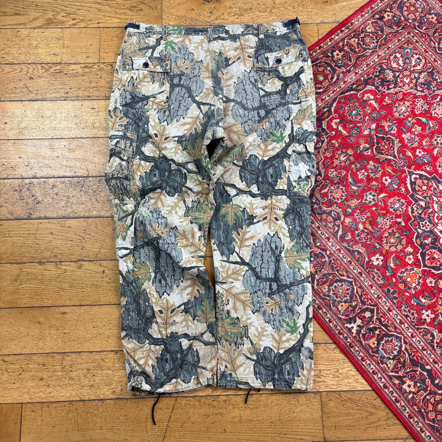 Vintage Real Tree Camo Green Hunting Workwear Trousers - 44