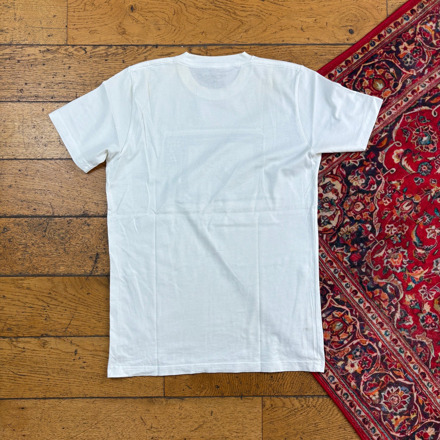 Vintage Carhartt White Graphic T-Shirt - XS