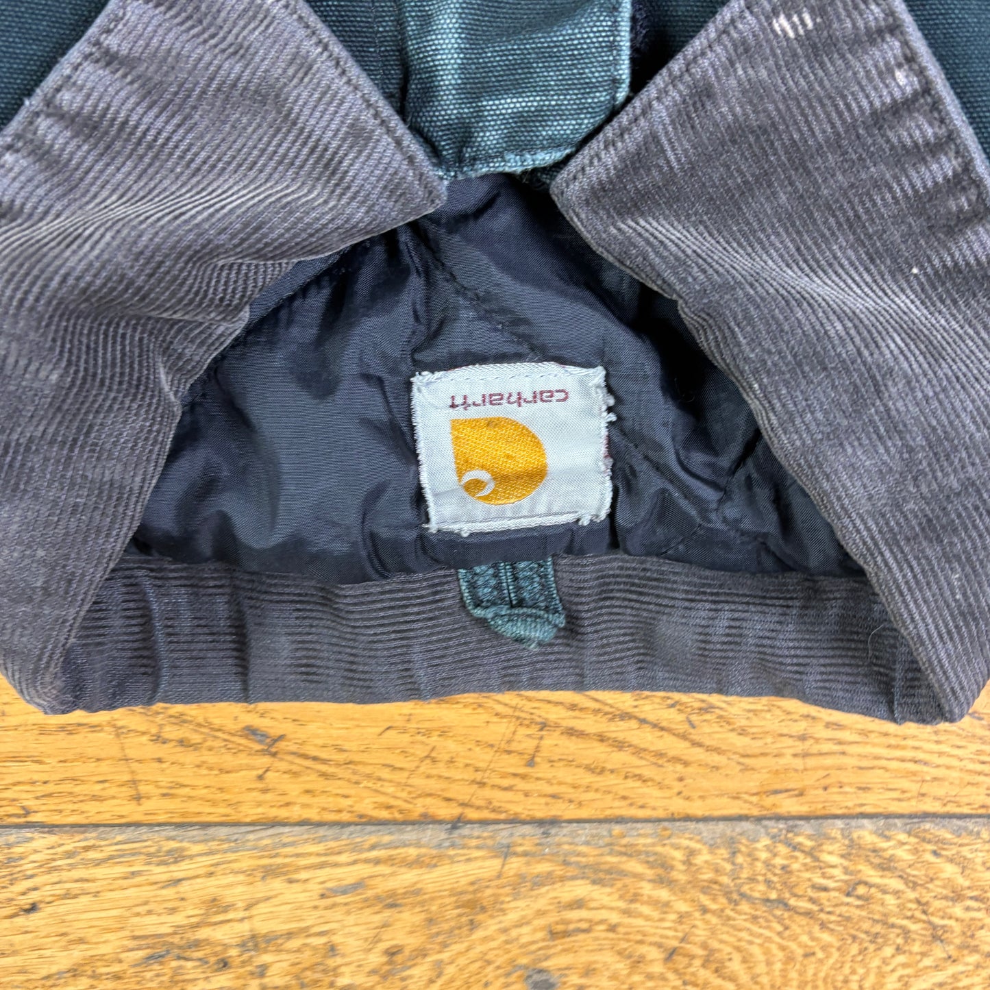 Vintage Carhartt Black Arctic Chore Workwear Jacket - XL