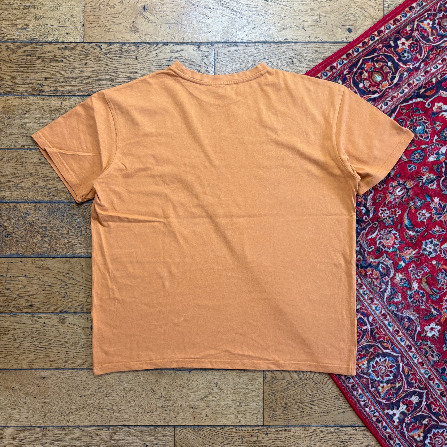 Vintage Ecko Unltd Orange Boxy Graphic T-Shirt - XL