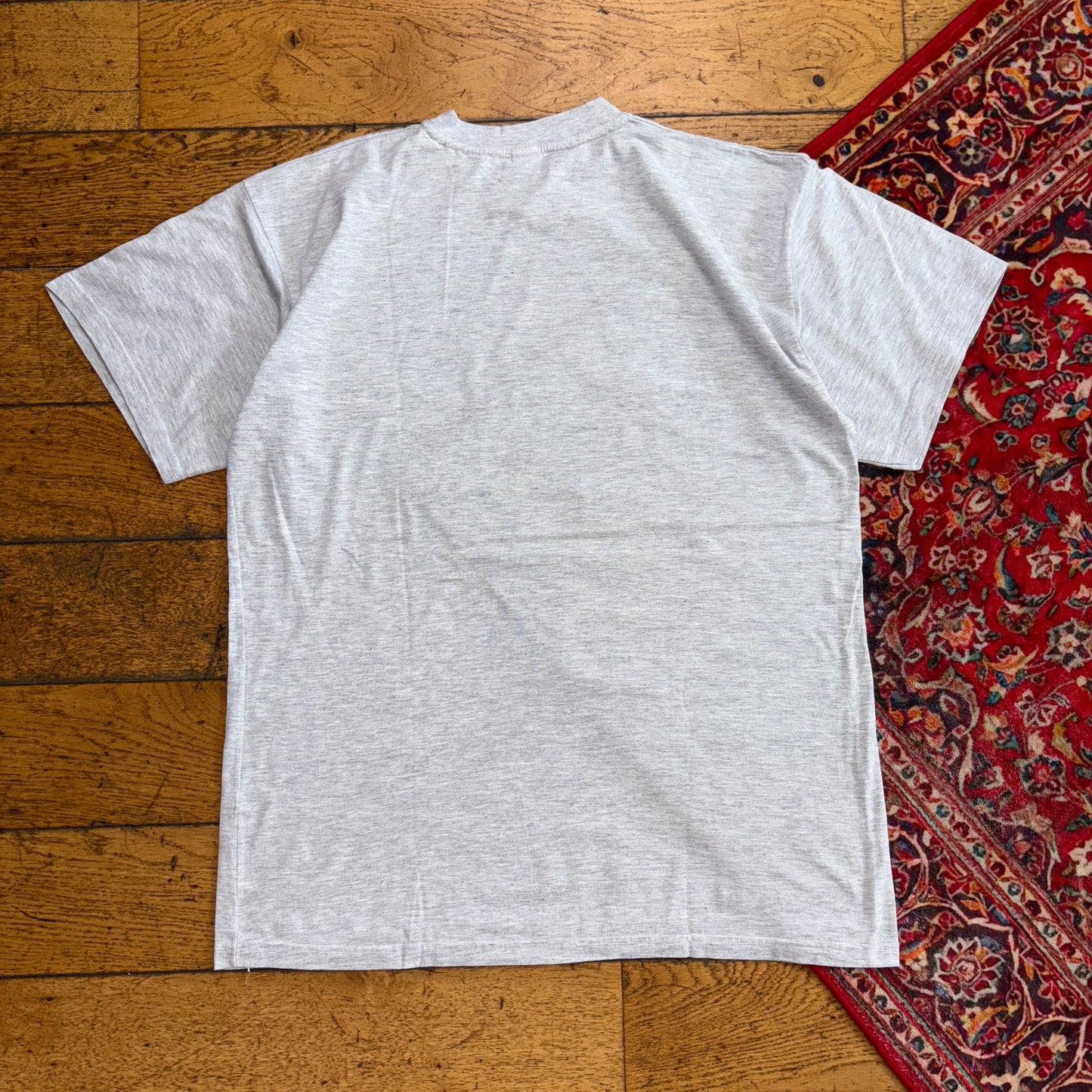 Vintage 90s Camel Funny Grey Single Stitch Graphic T-Shirt - M