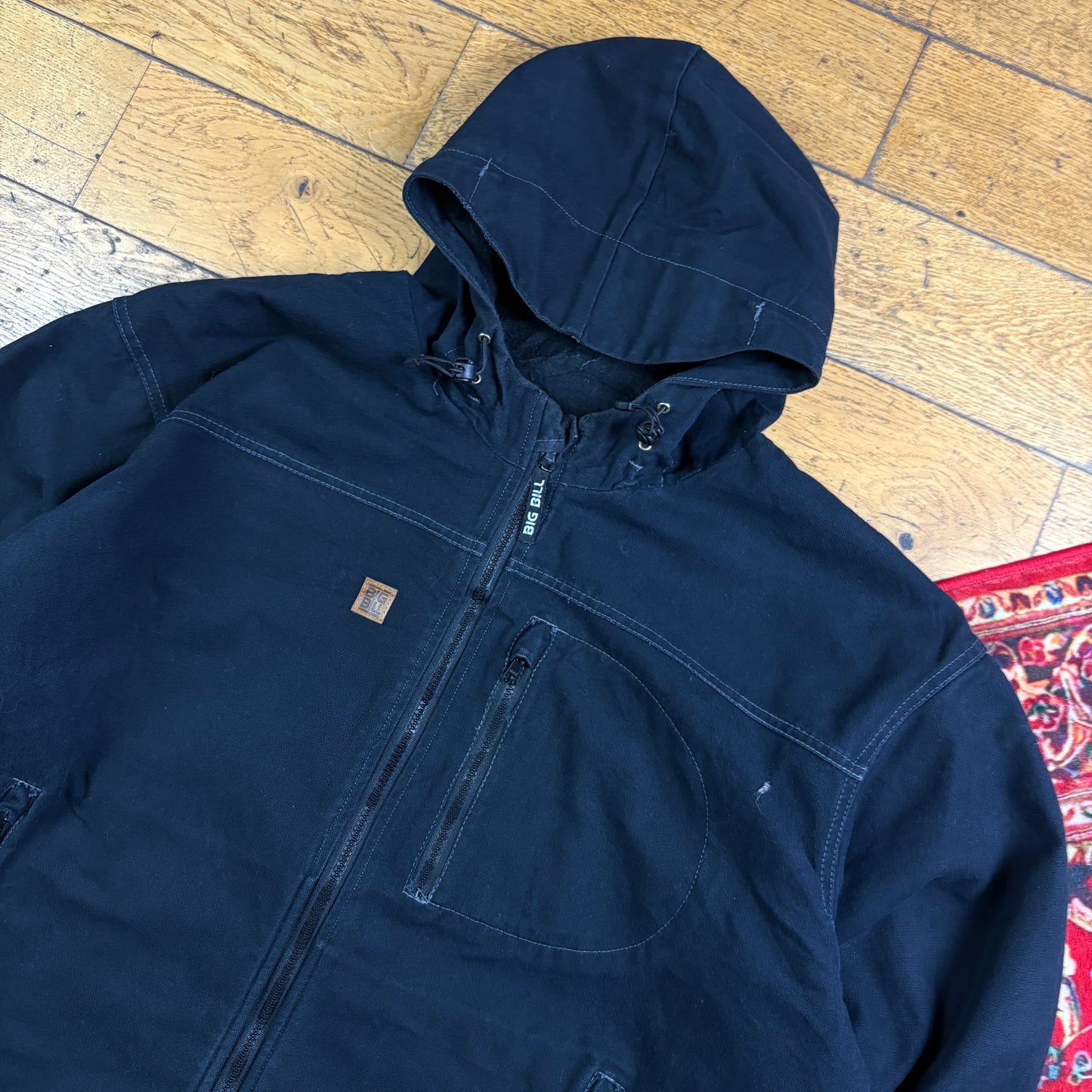 Vintage Black Workwear Carhartt Active Style Jacket - XL