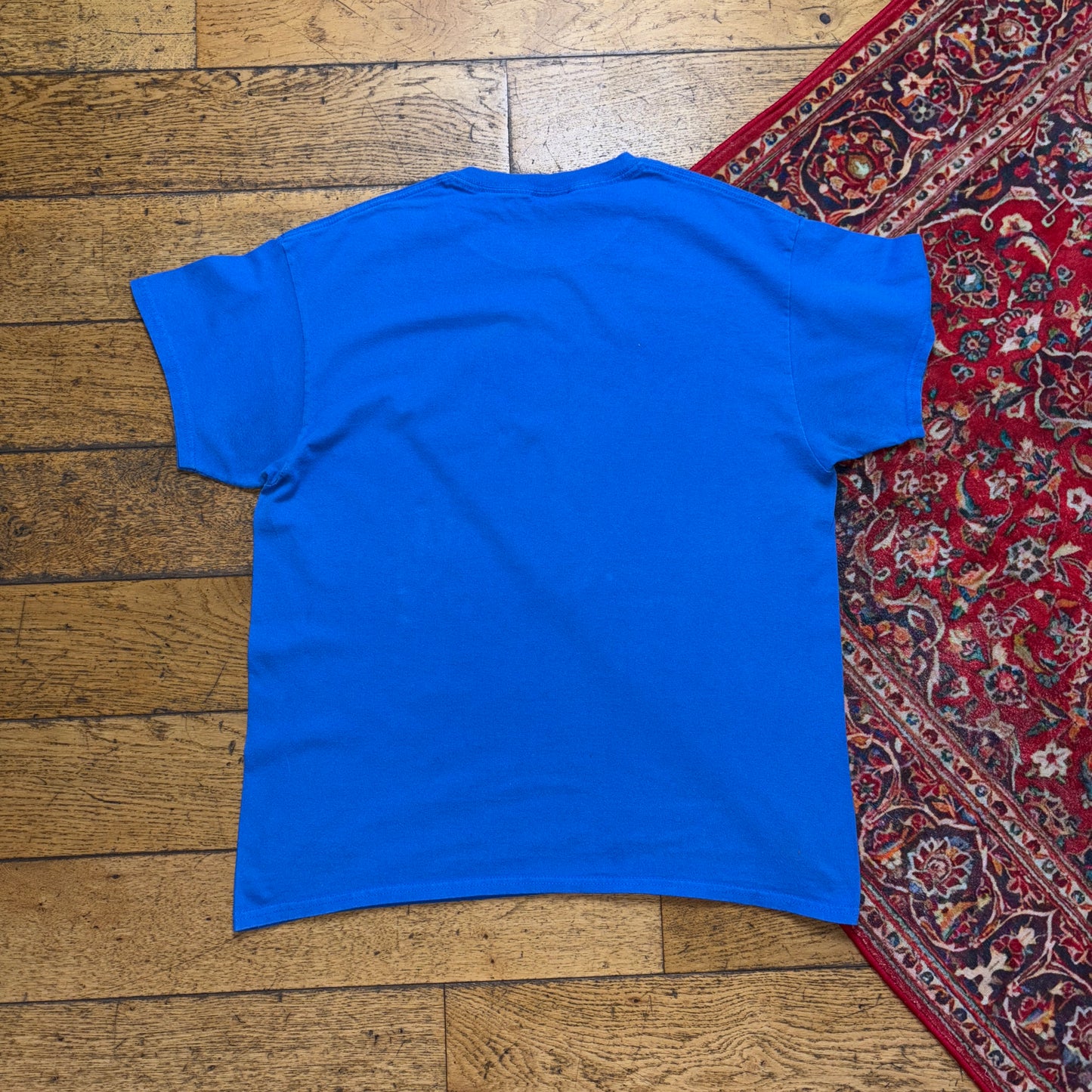 Vintage Thrasher Blue Skate Graphic T-Shirt - M
