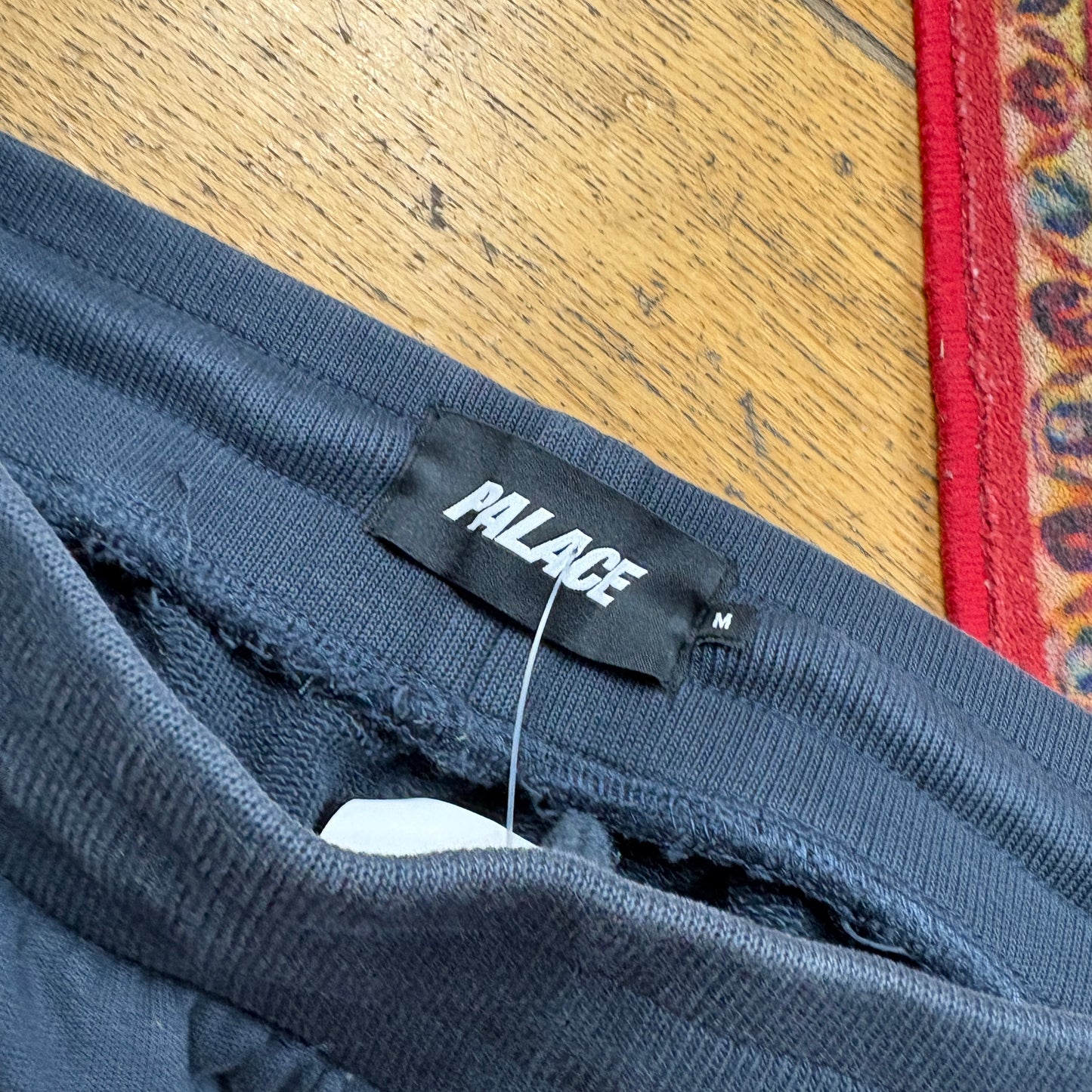 Palace Navy Embroidered Tri Ferg Streetwear Baggy Cuffed Joggers - M