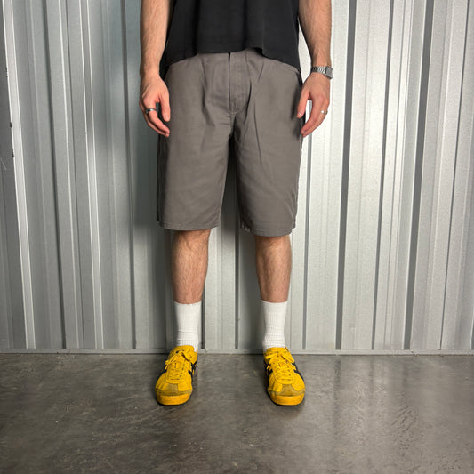 Dickies Workwear Carpenter Grey Baggy Shorts - 36
