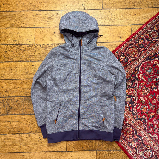 Vintage Oakley Womens Purple Sport Running Hoodie Embroidered Sweatshirt - S