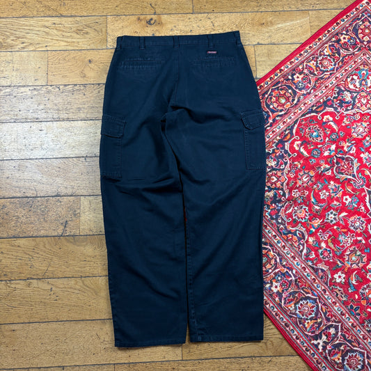 Vintage Dickies 874 Skate Black Trousers - 34