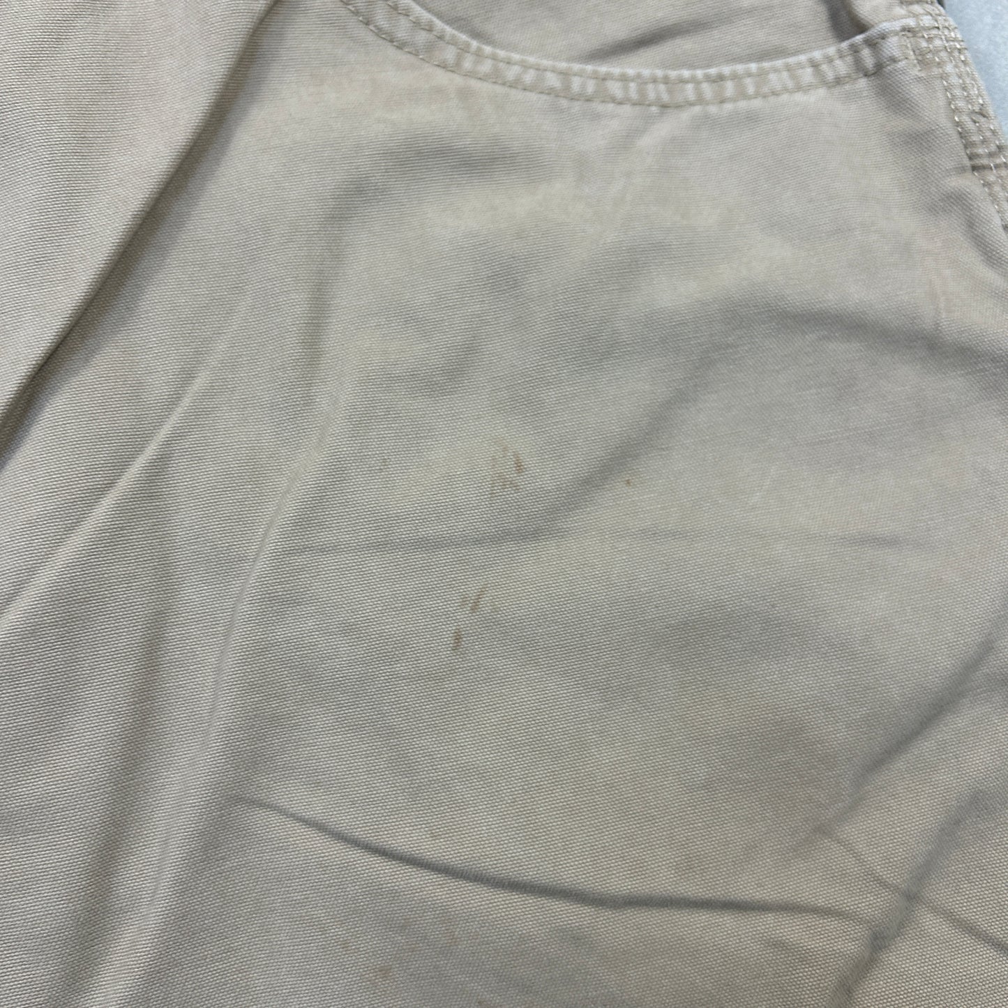 Vintage Wrangler Cream Workwear Carpenter Baggy Shorts - 40