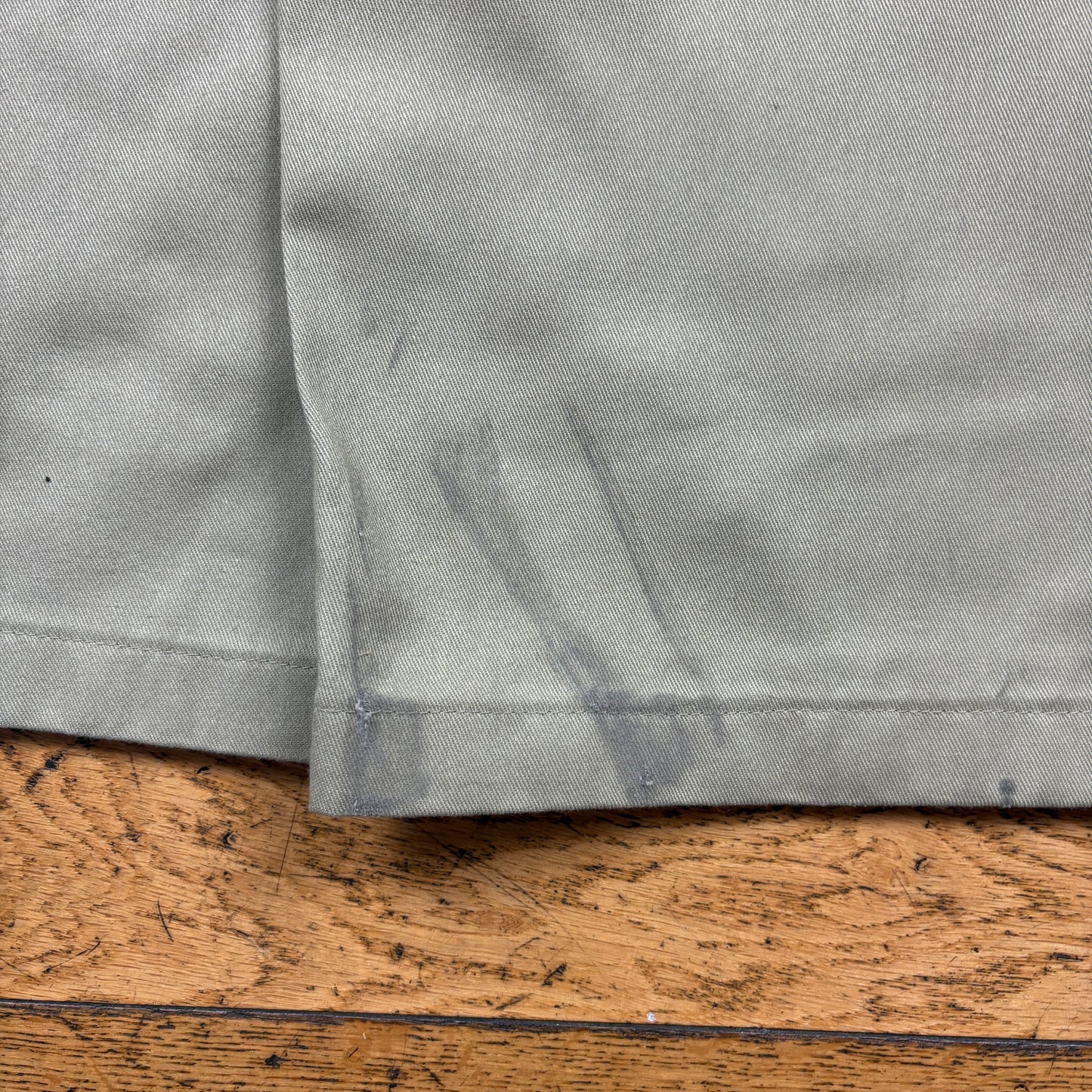 Vintage Dickies 874 Cream Baggy Skate Chino Trousers - 36