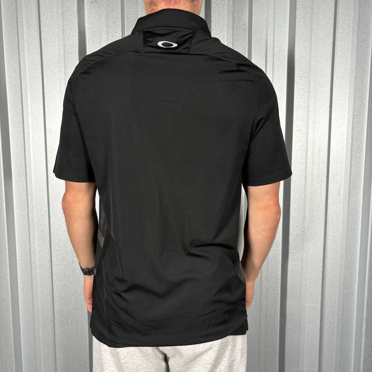 Oakley Black Golf Polo Shirt - L