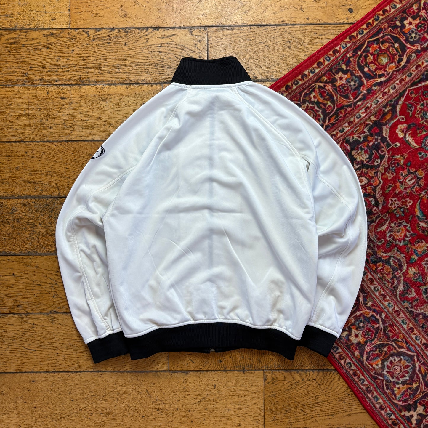 Vintage Nike White Juventus Tracksuit Track Jacket - XS