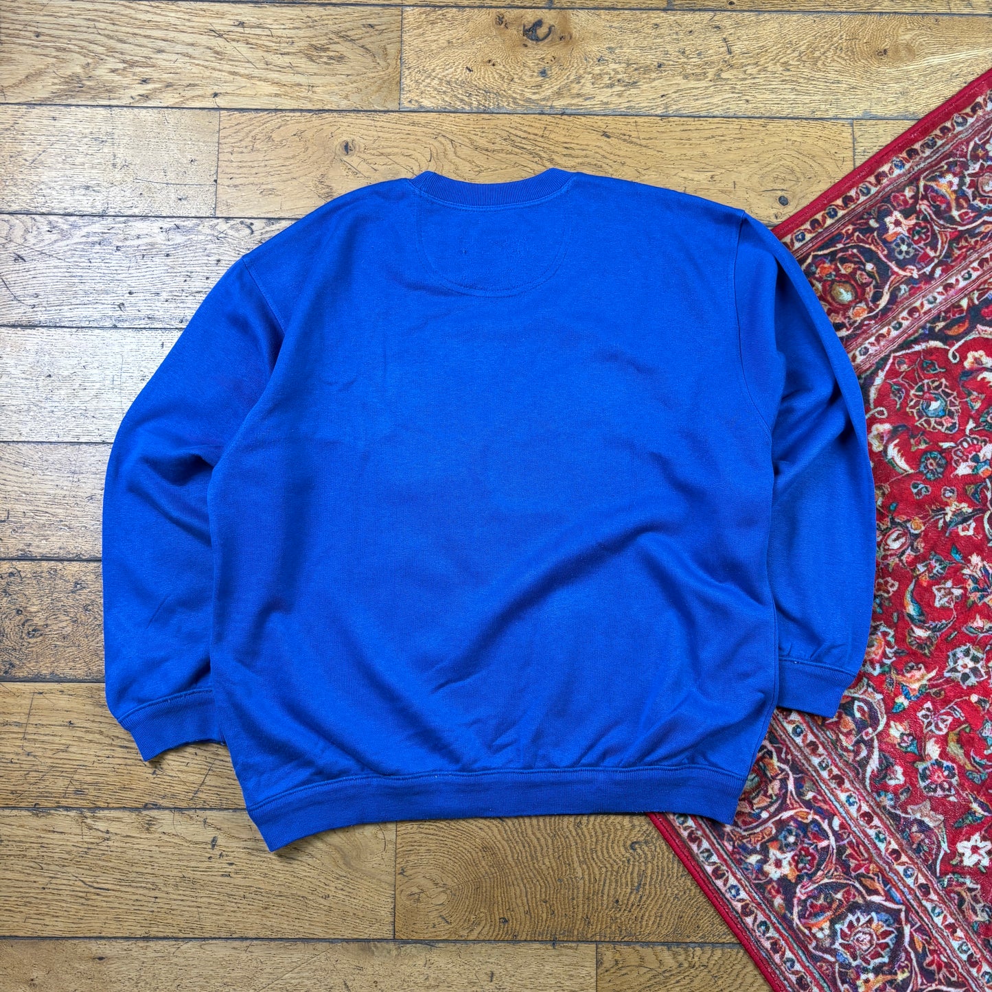 Vintage 90s North Pole Blue Sweatshirt - XL