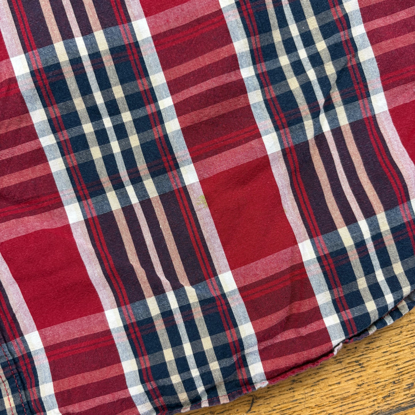 Vintage Carhartt Red Check Workwear Short Sleeve Shirt - 3XL