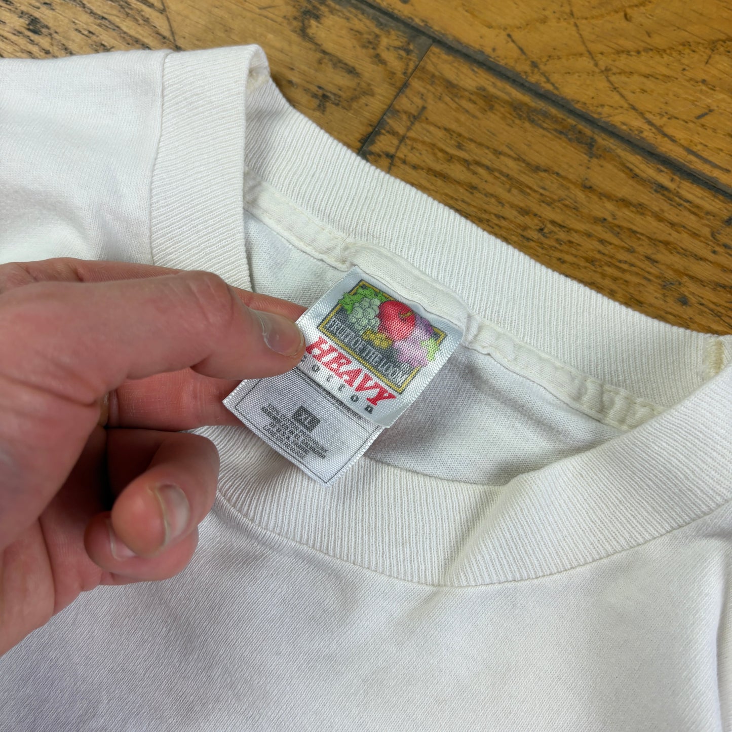 Vintage 90s Big Butt Funny White Beer Single Stitch Graphic T-Shirt - L