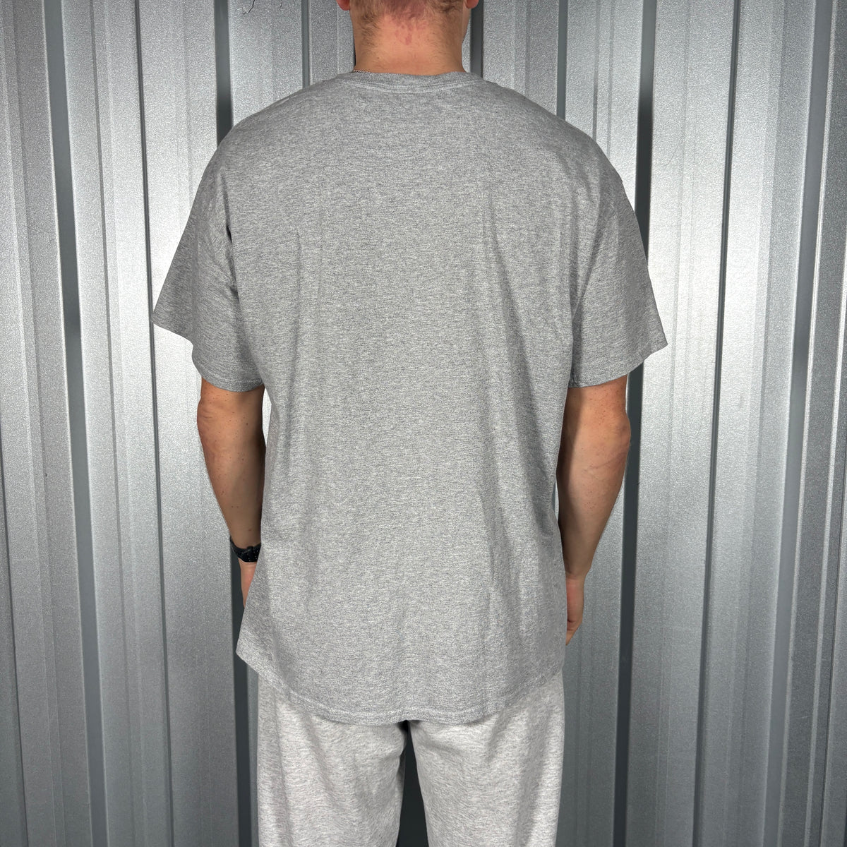 Thrasher Grey Skate Graphic T-Shirt - L