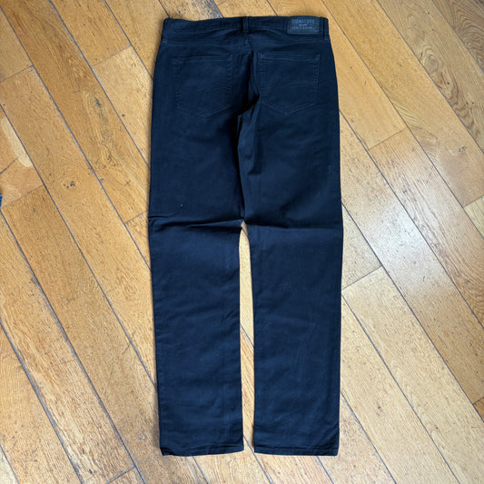 Vintage Levis Straight Black Denim Jeans - 34