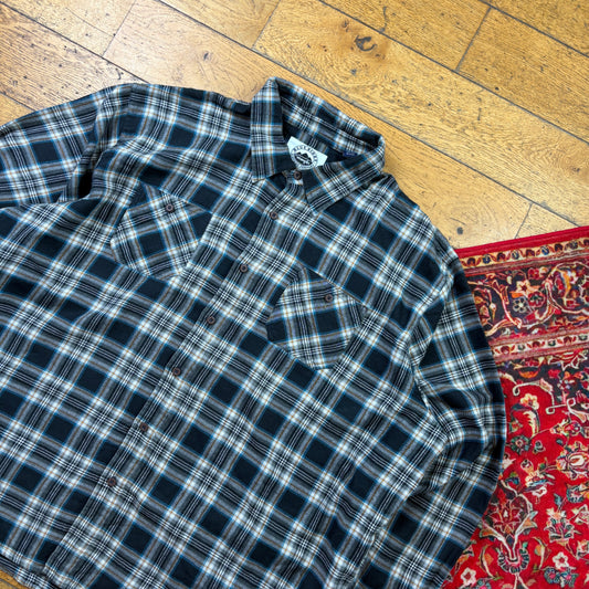 Vintage Wrangler Blue Check Shirt - 3XL