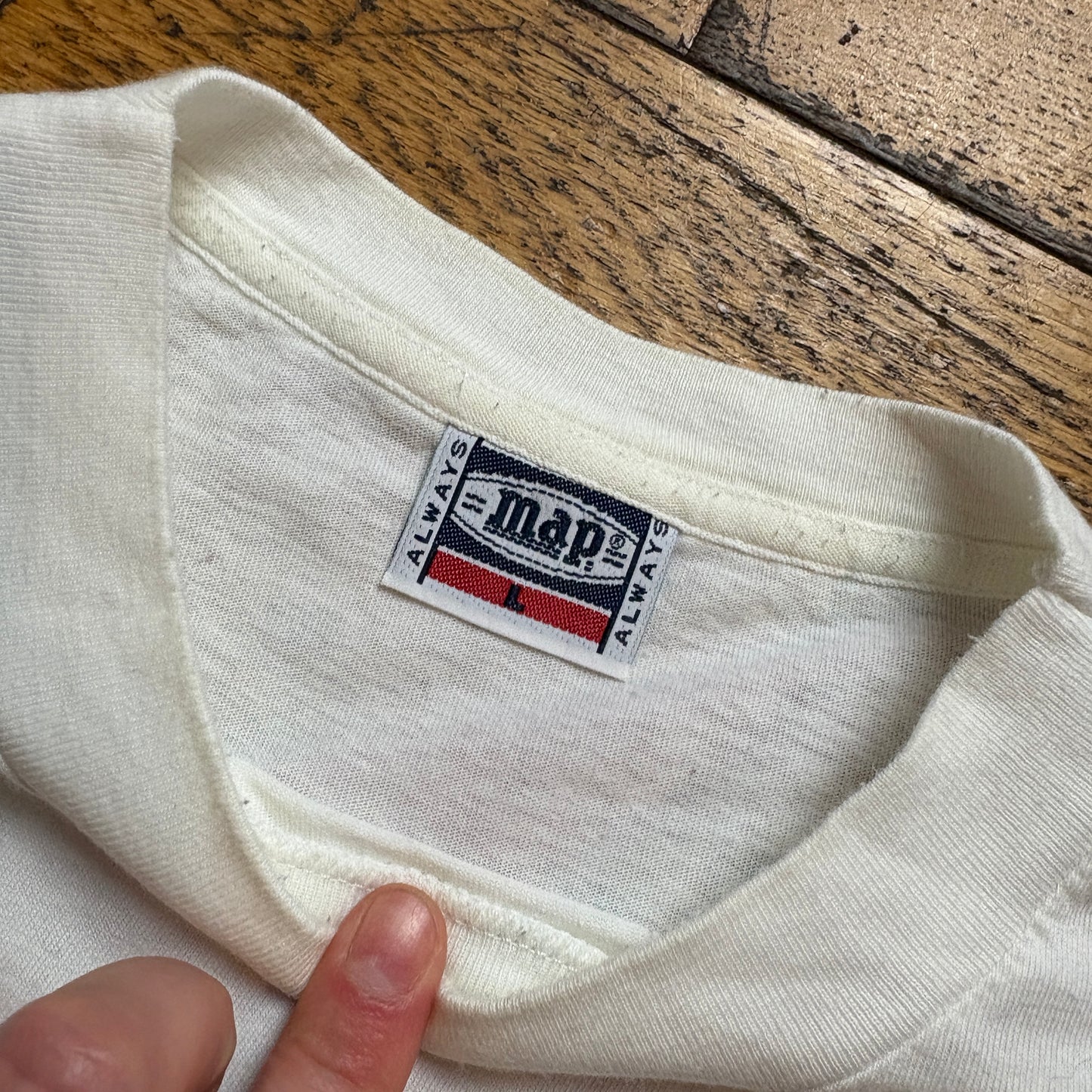 Vintage Jazz Music Festival White Graphic T-Shirt - S