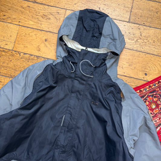 Vintage Oakley Black Grey Ski Technical Gorpcore Jacket - L