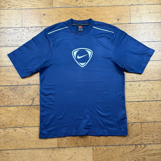 Vintage Nike Navy Graphic T-Shirt - M