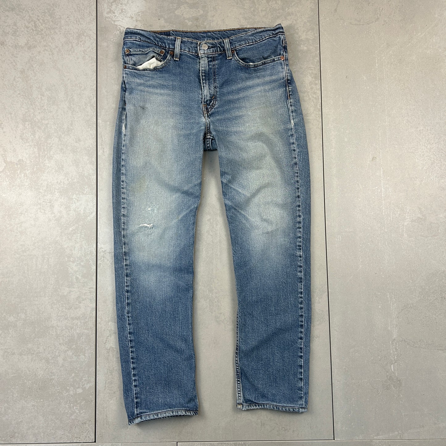 Vintage Levis 511 Slim Blue Denim Jeans - 34