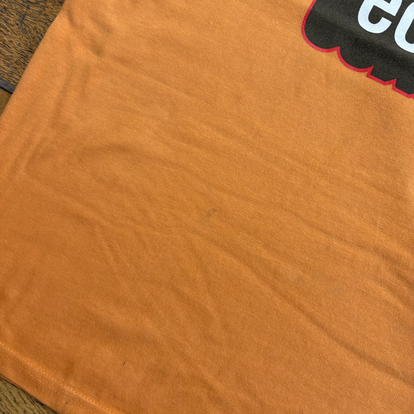 Vintage Ecko Unltd Orange Boxy Graphic T-Shirt - XL