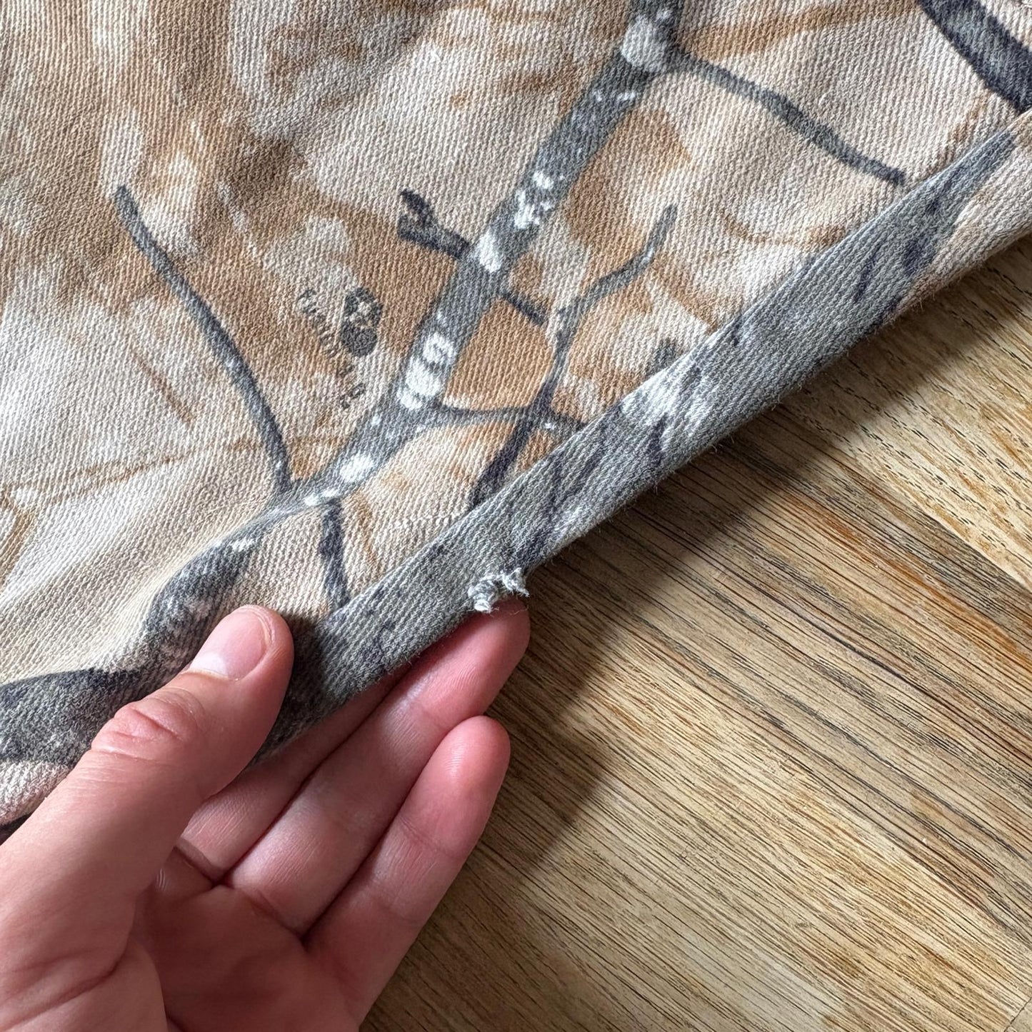 Vintage Real Tree Camo Double Knee Brown Hunting Workwear Trousers - 34R