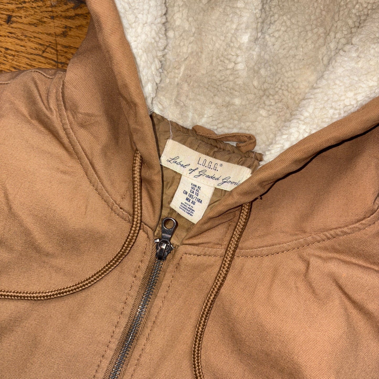 Vintage Brown Workwear Carhartt Active Style Jacket - XL
