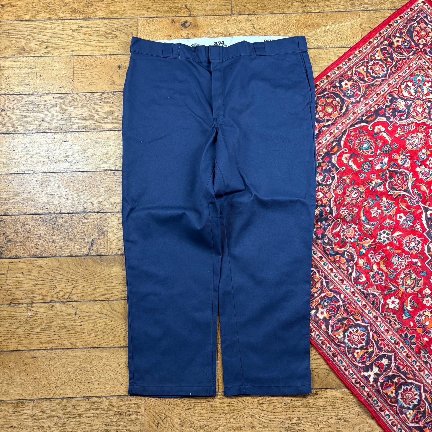 Vintage Dickies 874 Skate Blue Trousers - 44