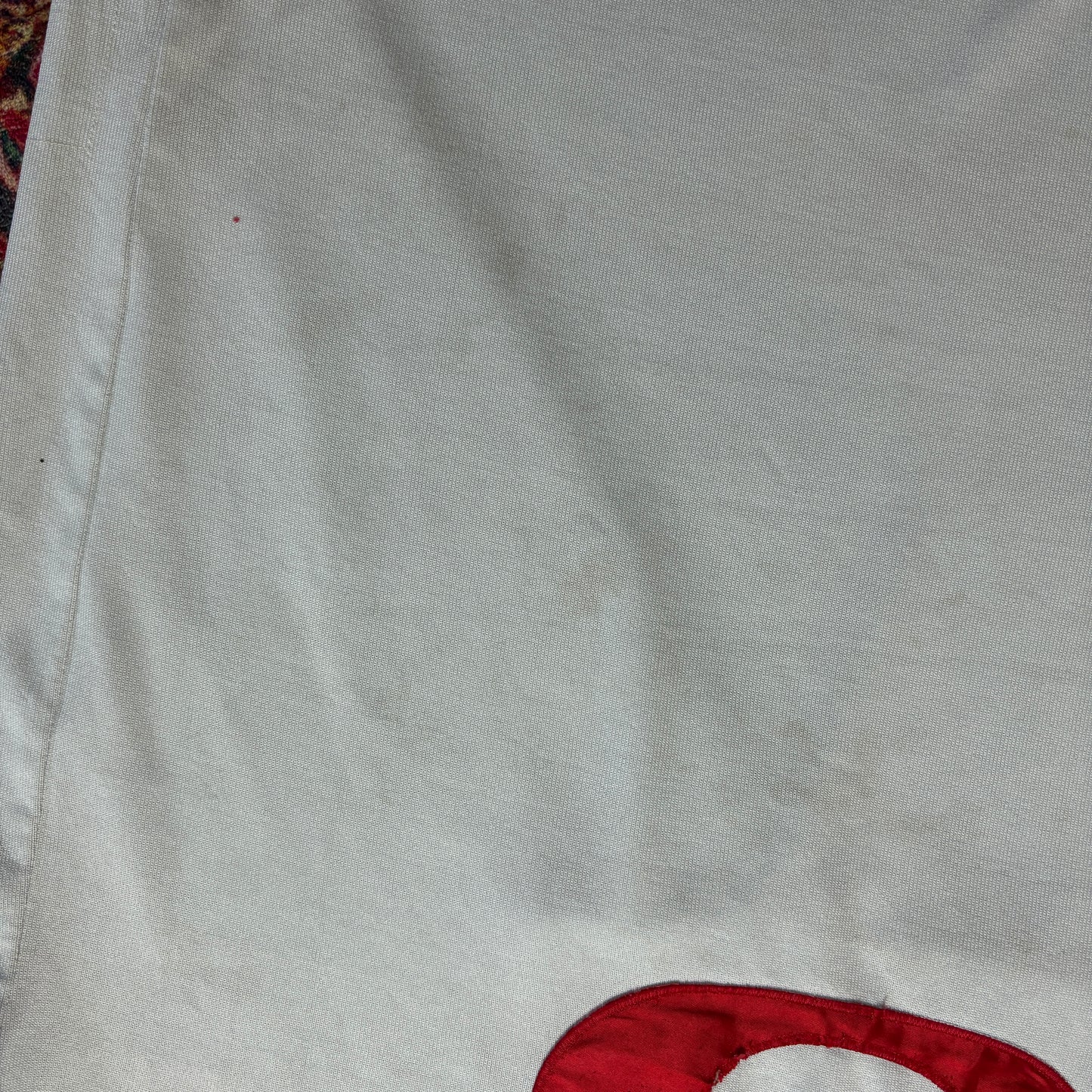 Vintage FUBU Embroidered Hip Hop White American Football Jersey - XL