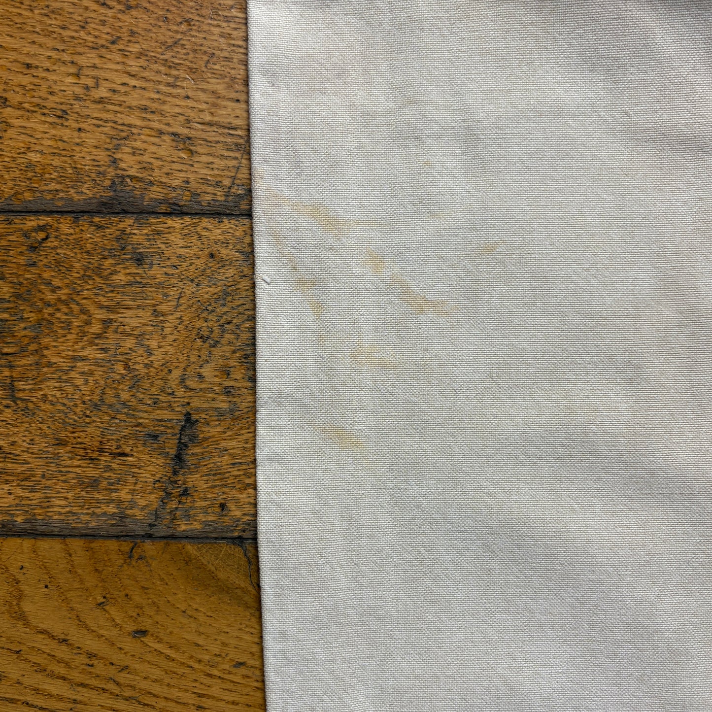 Vintage Dickies Workwear Cream Carpenter Baggy Trousers - 34S