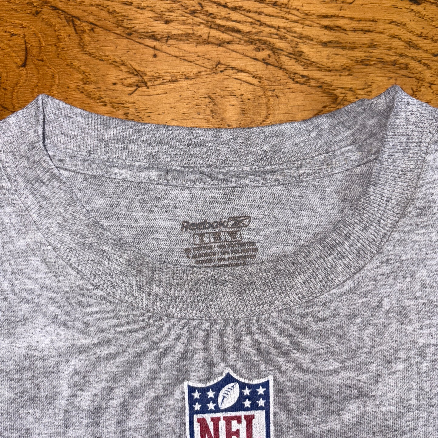 Vintage 08 NFL Reebok Grey Cardinals Graphic T-Shirt - XL