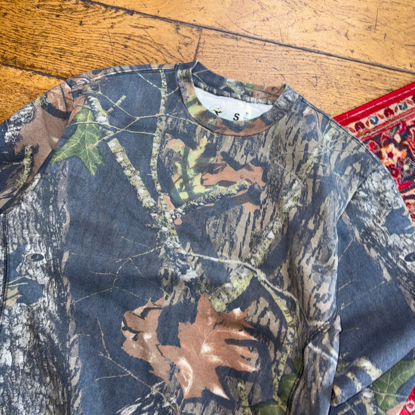 Vintage Realtree Camo Green Sweatshirt - S