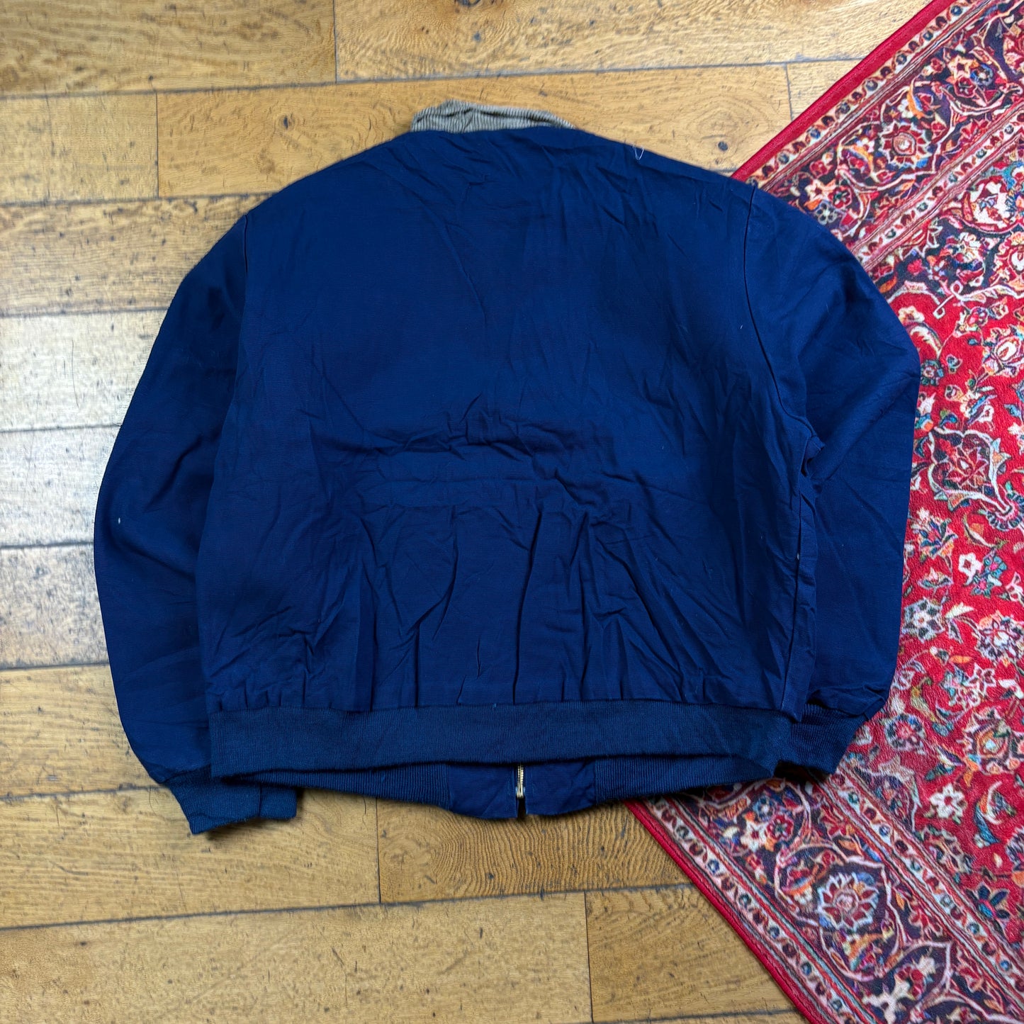 Vintage Navy Workwear Carhartt Santa Fe Style Jacket - XL