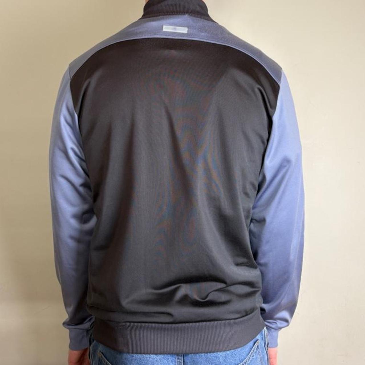 Vintage Adidas y2k Swoosh Black Track Jacket - S