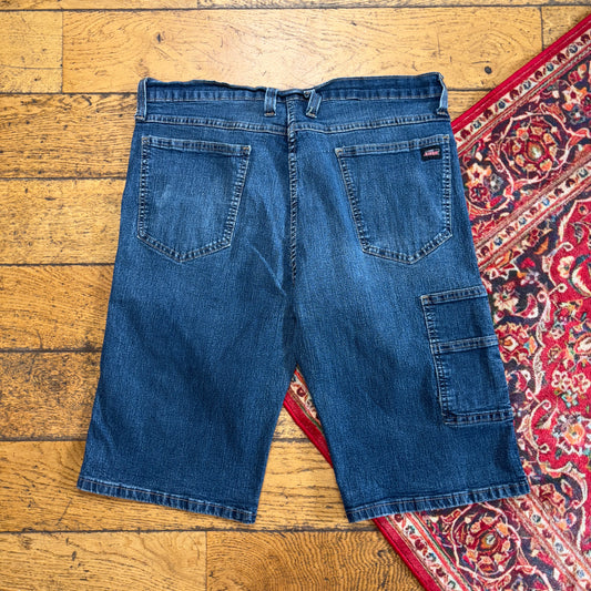 Vintage Dickies Workwear Carpenter Blue Jorts Shorts - 36