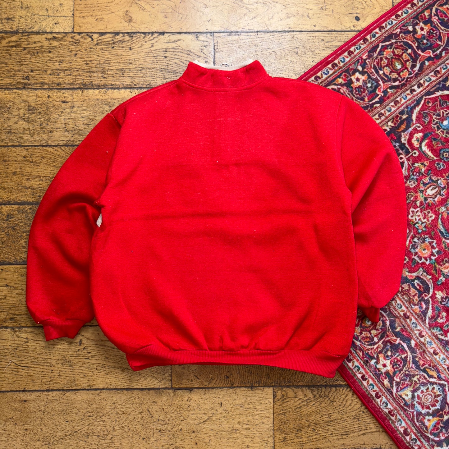 Vintage 90s Adidas Red Sweatshirt - M