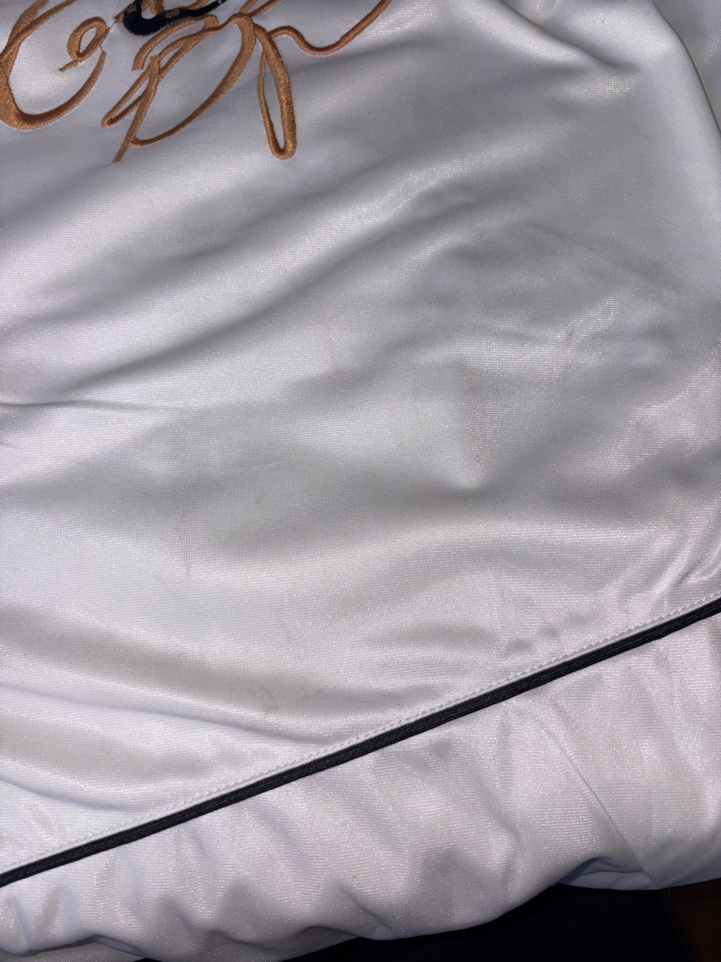 Vintage Nike Y2K White Tracksuit Track Jacket - M