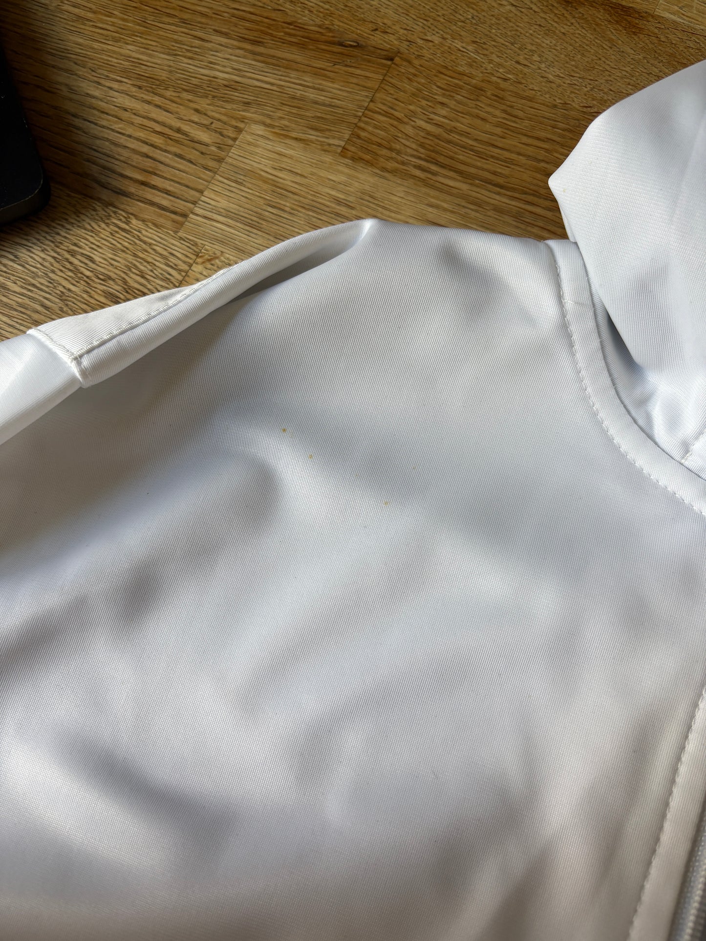 Vintage Nike Y2K White Tracksuit Track Jacket - M