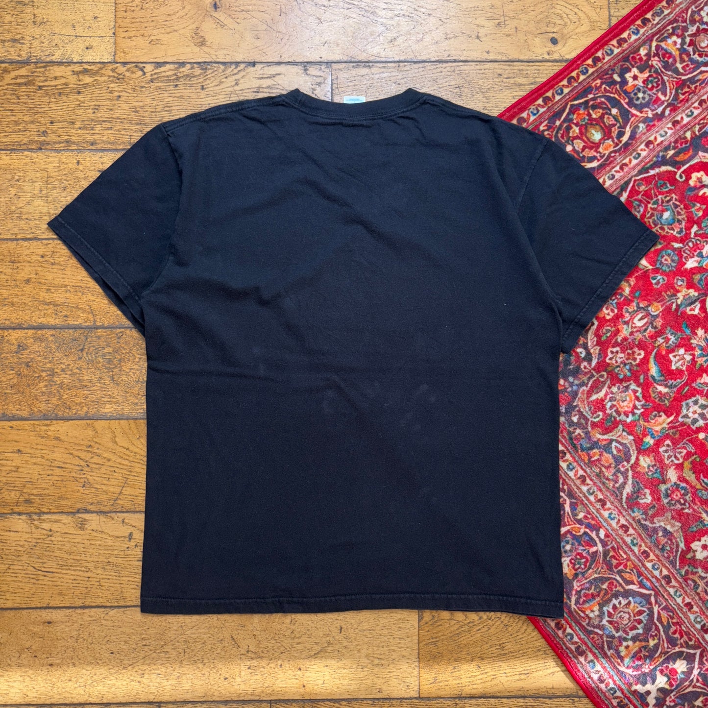Vintage 2008 Chuck Norris Black Graphic T-Shirt - L