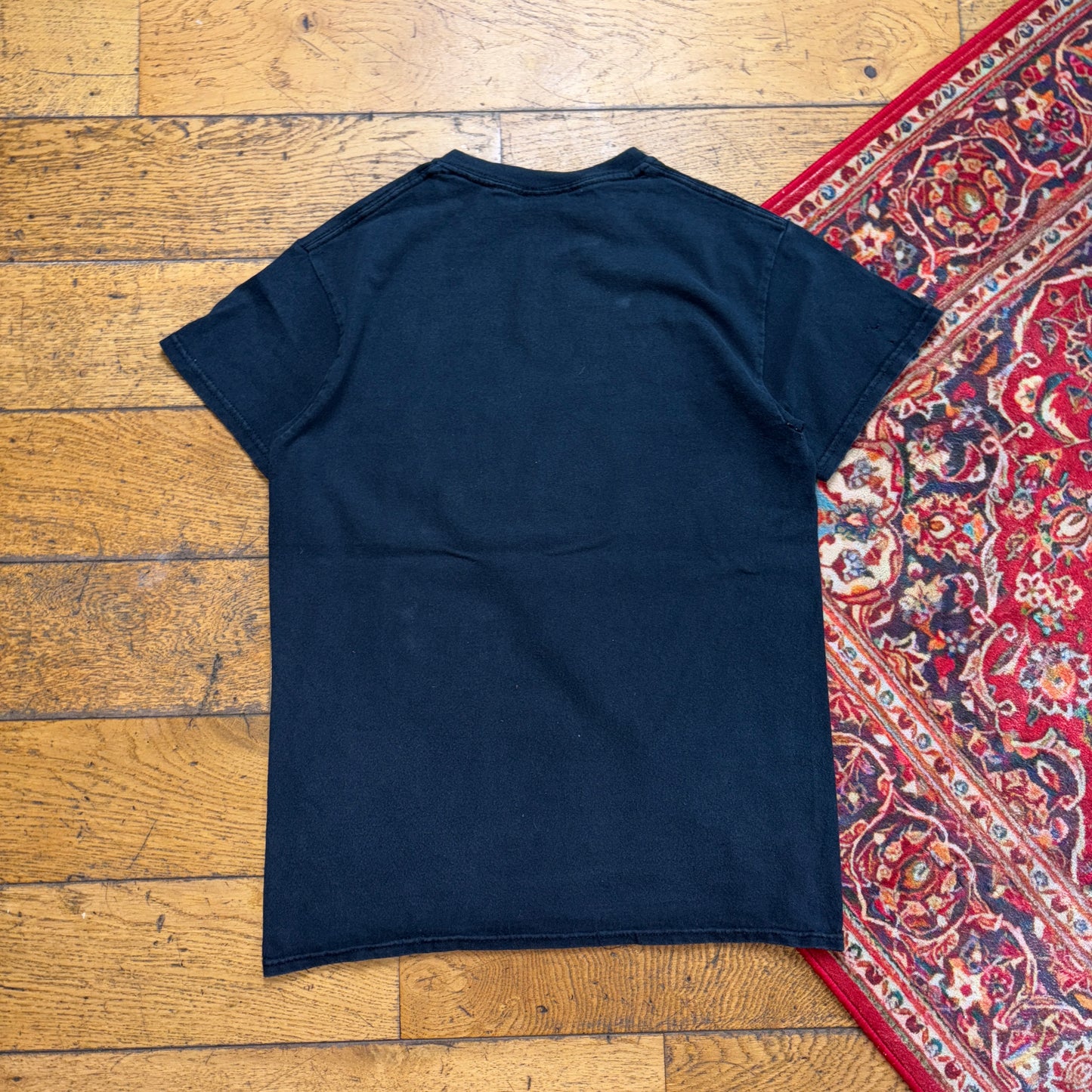 Vintage Thrasher Black Skate Womens Graphic T-Shirt - S