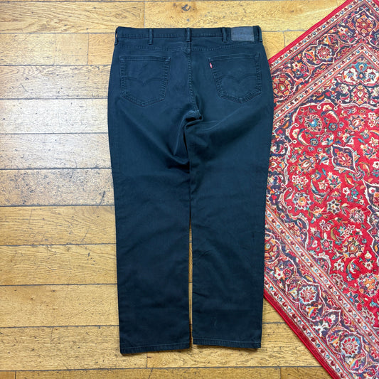 Vintage Levis 541 Straight Black Denim Jeans - 40