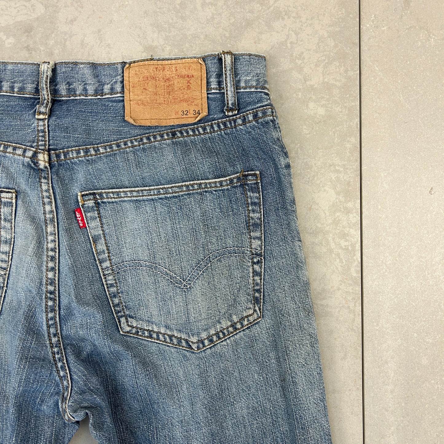 Vintage Levis 501 Straight Blue Denim Jeans - 32